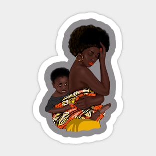 Mom and son. Best mom ever, Mom of the year, Mother's day gift idea. Sticker